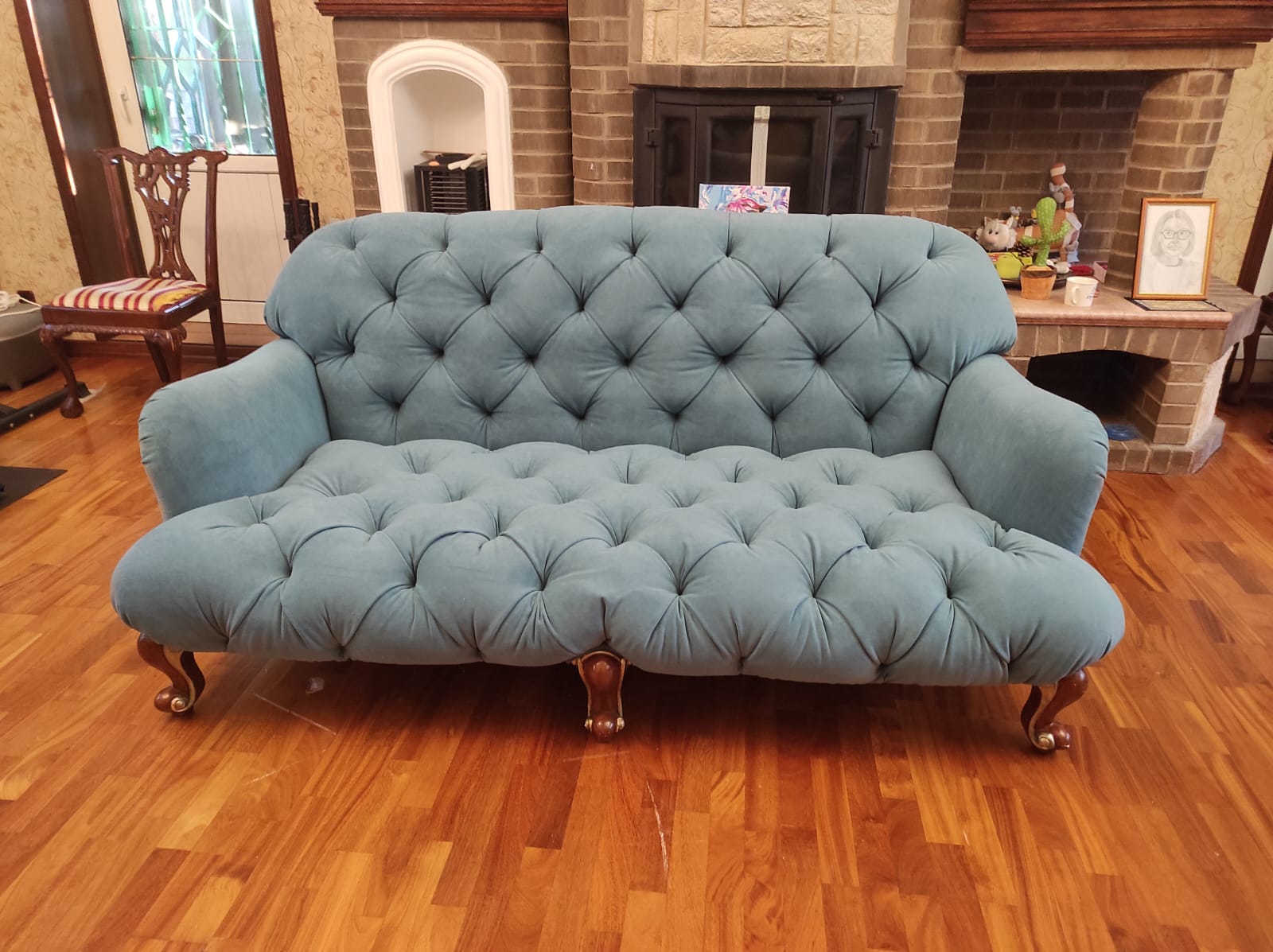 Перетяжка дивана. Дедовск