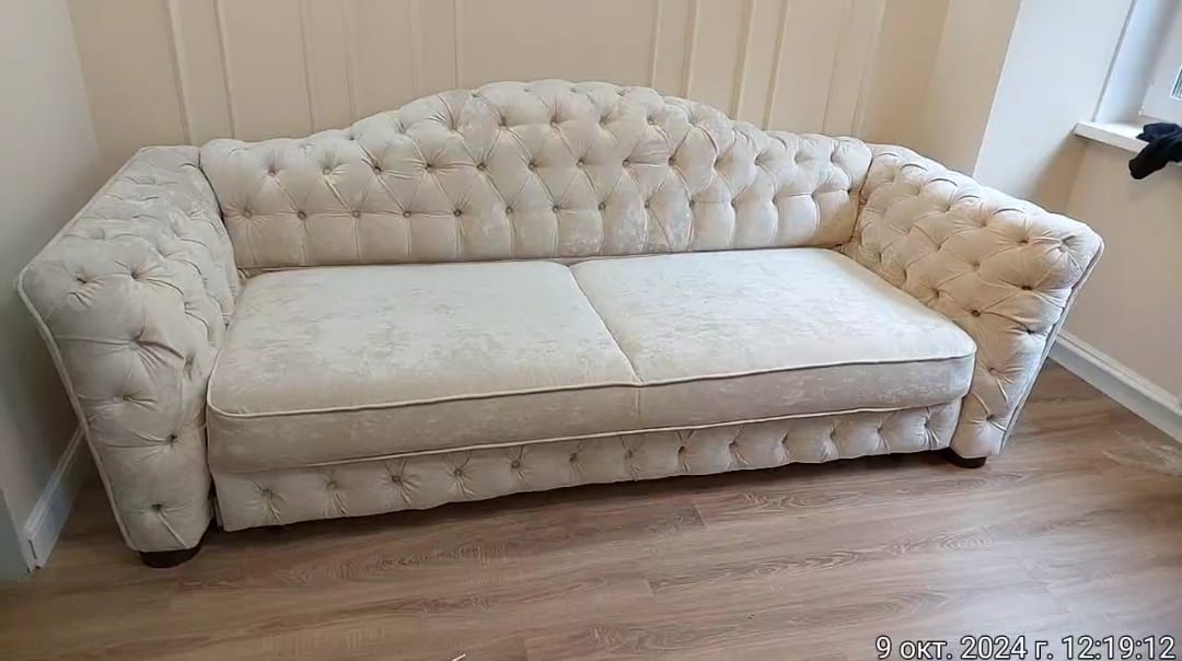 Замена обивки дивана на дому. Дедовск